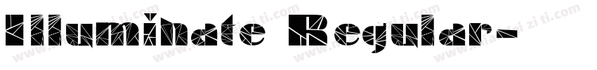 Illuminate Regular字体转换